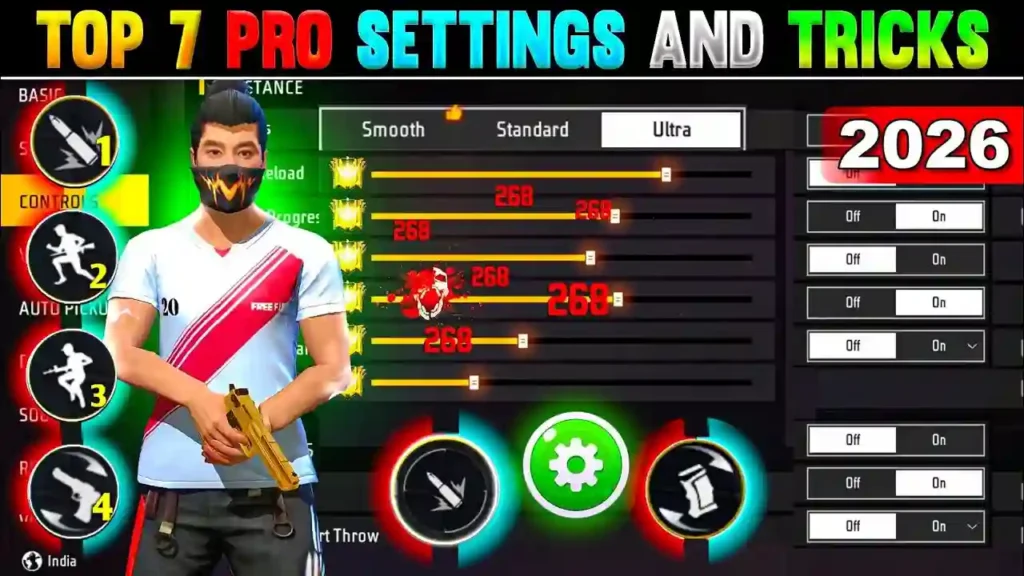 Configuración Profesional 2026: Ajustes Ocultos Que Mejoran Tu Rendimiento en Free Fire
